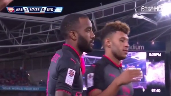 Alexandre Lacazette'in Sydney maçında sergilediği performans