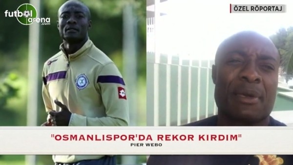 "Osmanlıspor'da rekor kırdım"