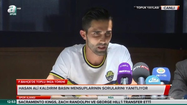 Hasan Ali Kaldırım: "Çok güçlü bir Fenerbahçe olacak bu sene"