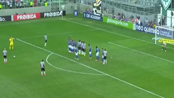 Atletico Minerio - Cruzeiro maçına damga vuran gol!