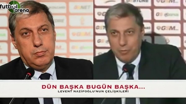 Levent Nazifoğlu dün başka bugün başka!