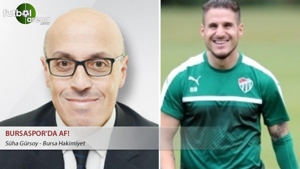 Bursaspor'da af!