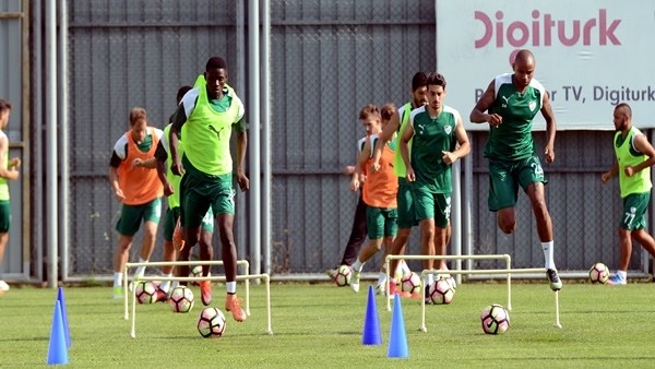 Bursaspor'da hazırlıklar sürüyor