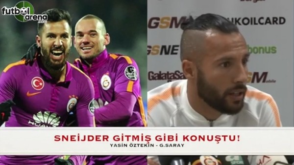 Sneijder, Galatasaraydan gitmiş gibi konuştu!