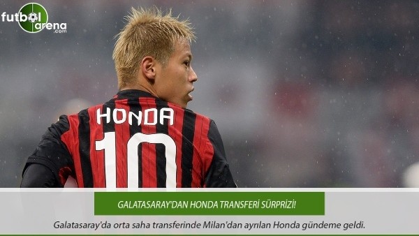 Galatasaray'dan Honda transferi sürprizi! Teklif yapıldı