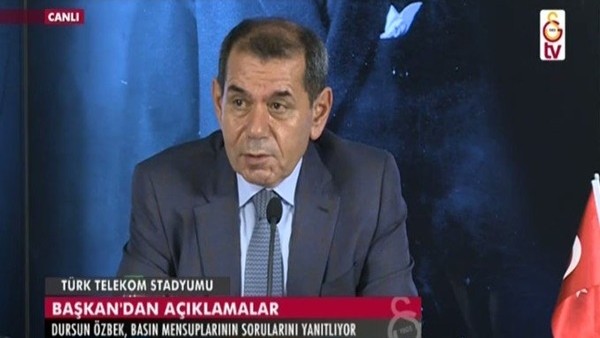 Dursun Özbek: "Östersunds maçı bir kazaydı"