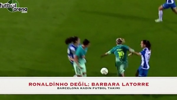 Barcelonalı kadın, Messi'ye özendi!