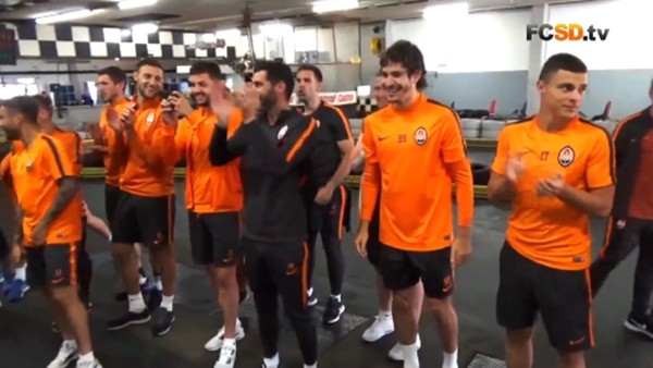 Shakhtar Donetskli futbolcular Go Kart'ta yarıştı