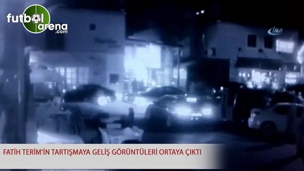 Fatih Terim'in tartışmaya geliş görüntüleri ortaya çıktı