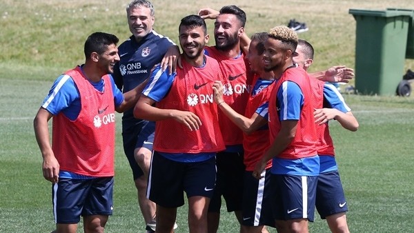 Trabzonspor'dan Macaristan'da neşeli antrenman