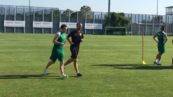 Pablo Batalla antrenmanlara başladı