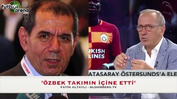 "Dursun Özbek içine etti"