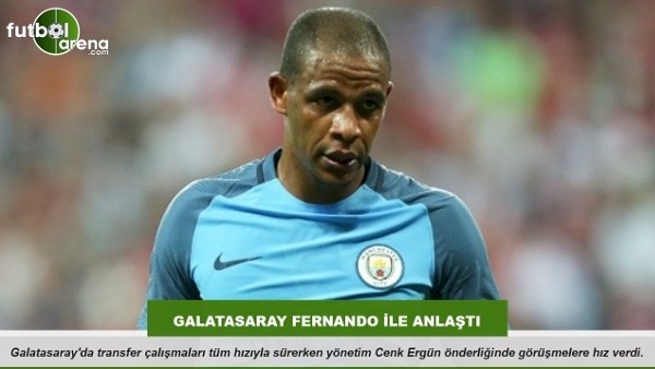 Galatasaray Fernando ile anlaştı