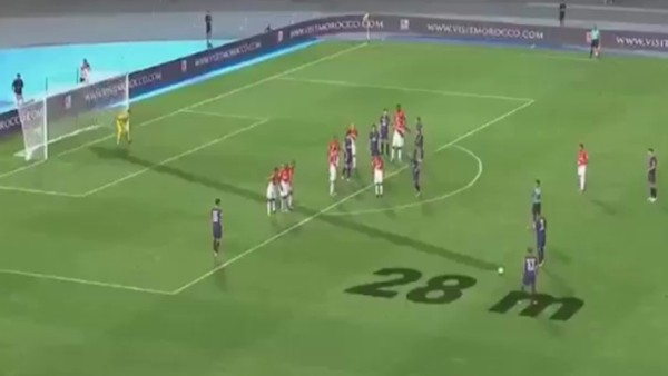 Dani Alves'in Monaco'ya attığı muhteşem frikik golü