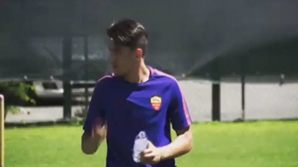 Cengiz Ünder, Roma'yla ilk antrenmanına çıktı!