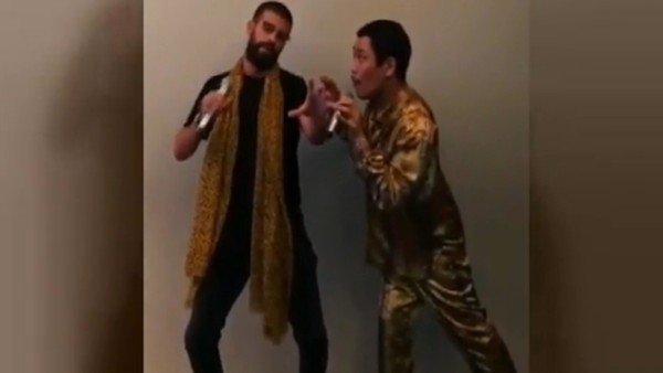 Gerard Pique doyasıya eğlendi!