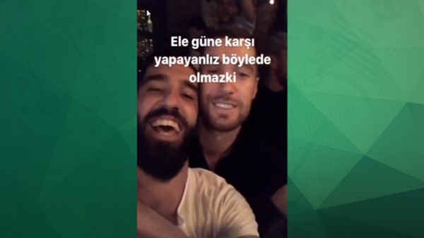 Arda Turan'ın keyfi yerinde!