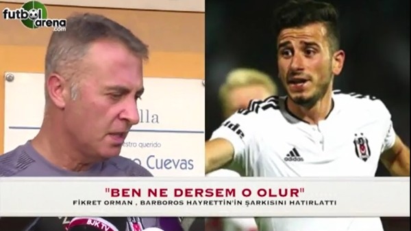 "Ben ne dersem o olur"