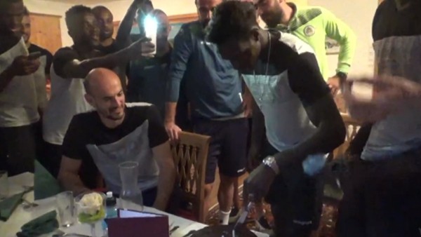 Fabrice N'sakala'nın doğum günü kutlandı