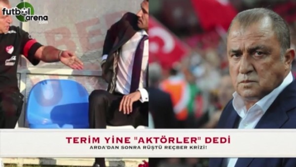 Fatih Terim yine "aktörler" dedi
