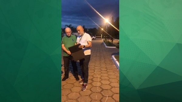 Hikmet Karaman, Brezilya'da Rize'yi tanıtıyor