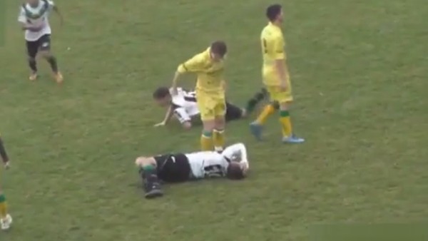 Arjantin'de inanılmaz kavga!