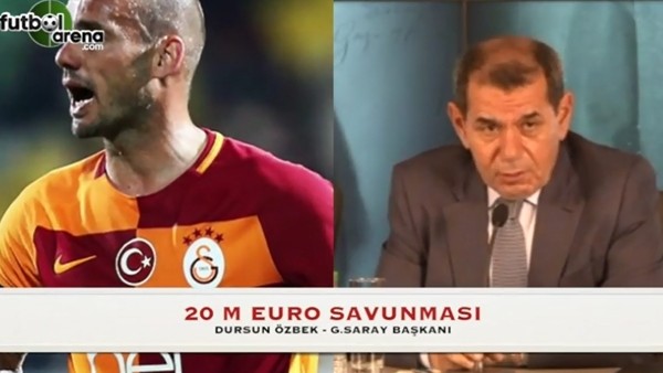 Dursun Özbek'ten 20 Milyon Euro savunması