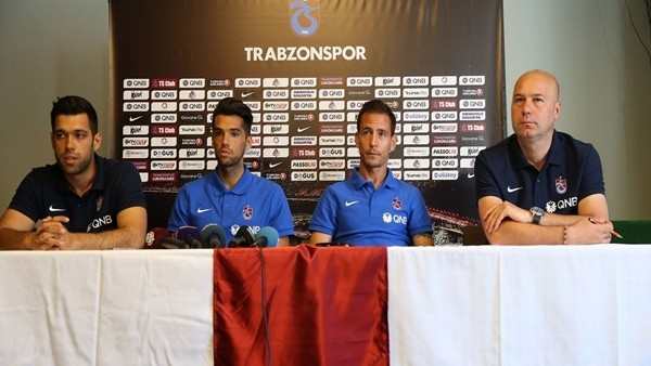 Trabzonspor'da Mas ve Pareria basın toplantısı düzenledi