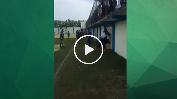 Antrenör hakemi dövdü