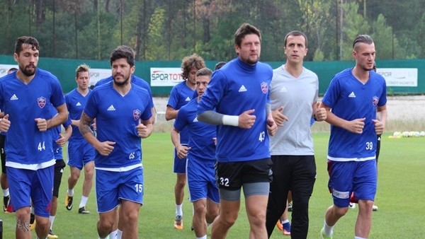 Karabükspor'da Başakşehir hazırlıkları başladı