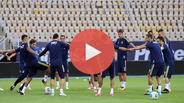 Fenerbahçe'de Vardar maçı hazırlıkları tamam