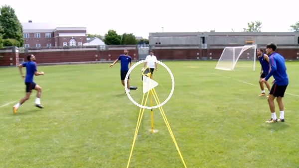 Cengiz Ünder ayak tenisinde Roma'nın şampiyonu!