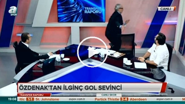 Gökmen Özdenak'tan ilginç gol sevinci