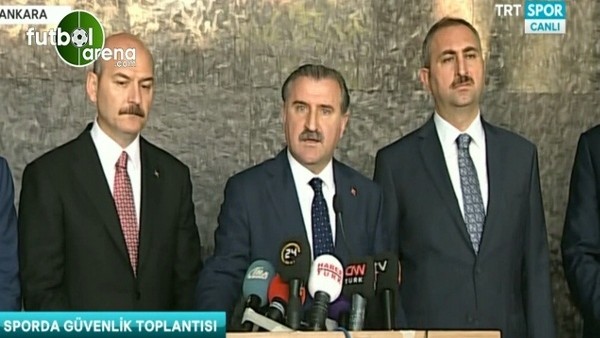 Spor Bakanı Osman Aşkın: ''Kupa finallerinde e-Bilet uygulaması kullanılcak''