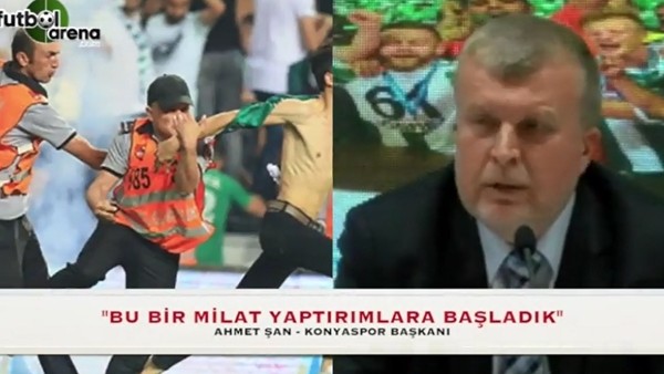 Ahmet Şan: "Bu bir milat yaptırımlara başladık"