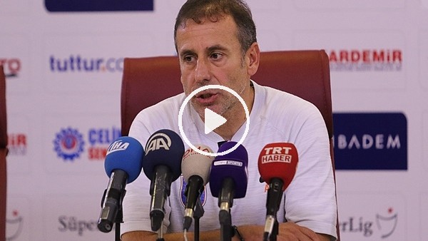 Abdullah Avcı: "4 senedir hiç alışık olmadığımız bir görüntüydü"