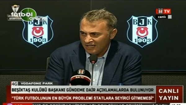 Fikret Orman: ''Beşiktaş yaptıklarıyla zaten dünyayı ayağa kaldırıyor''