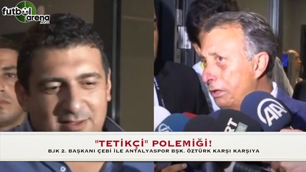 Ahmet Nur Çebi ve Ali Şafak Öztürk arasında "tetikçi" polemiği.