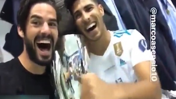 Isco ve Asensio zafer sarhoşu!