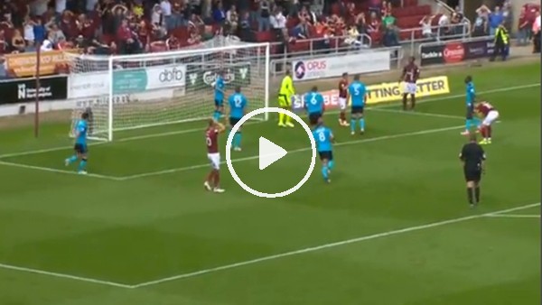 Kaleciden 3 saniyede 3 kurtarış