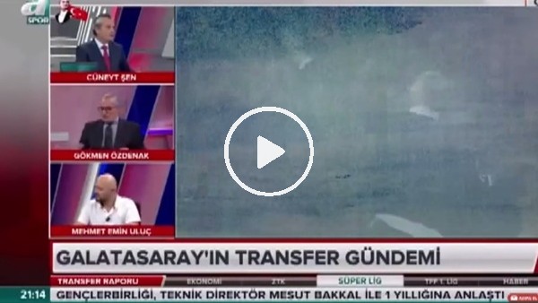 Gökmen Özdenak Galatasaraylı futbolcunun adını söyleyemedi! ''Ciguli midir...''