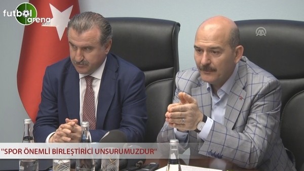 Bakan Soylu: ''Spor önemli birleştirici unsurumuzdur''