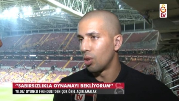 Feghouli: "Şampiyon olmak için geldim"