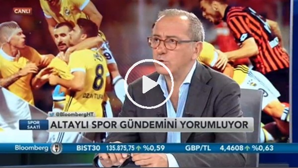 Fatih Altaylı: "Aykut Kocaman eleştirisinde haklı"