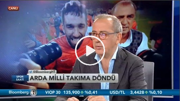 Fatih Altaylı: "Arda Turan'ın milli takımda olması gerekir"