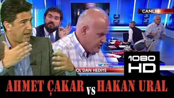 Ahmet Çakar, Rasim Ozan ve Hakan Ural canlı yayında kapıştı