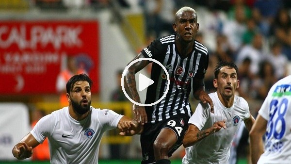 Kasımpaşa - Beşiktaş maçından kareler