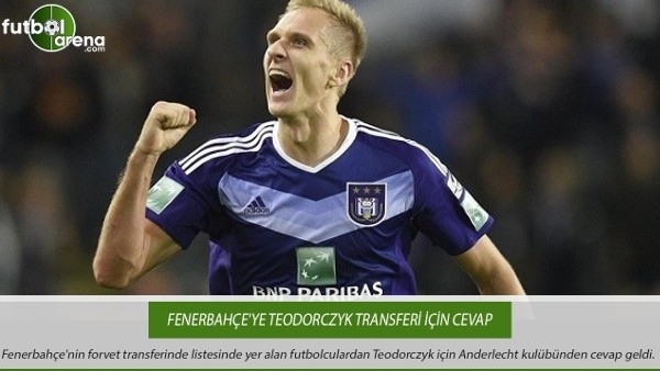 Fenerbahçe Teodorczyk transferi için cevap