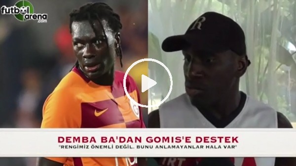 Demba Ba'dan Gomis'e destek!