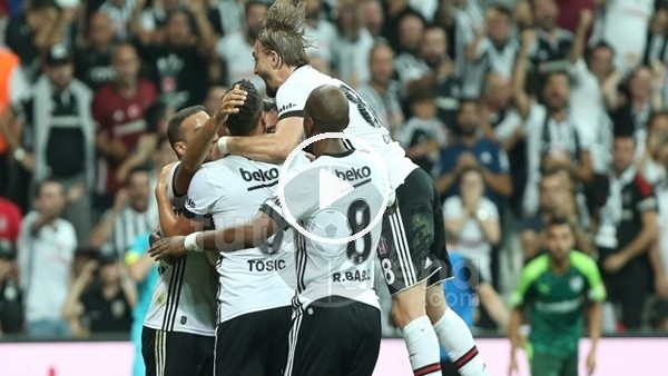 Beşiktaş - Bursaspor maçından kareler